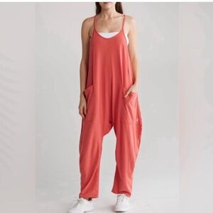 Free people hot shot onesie Red apple 🍎